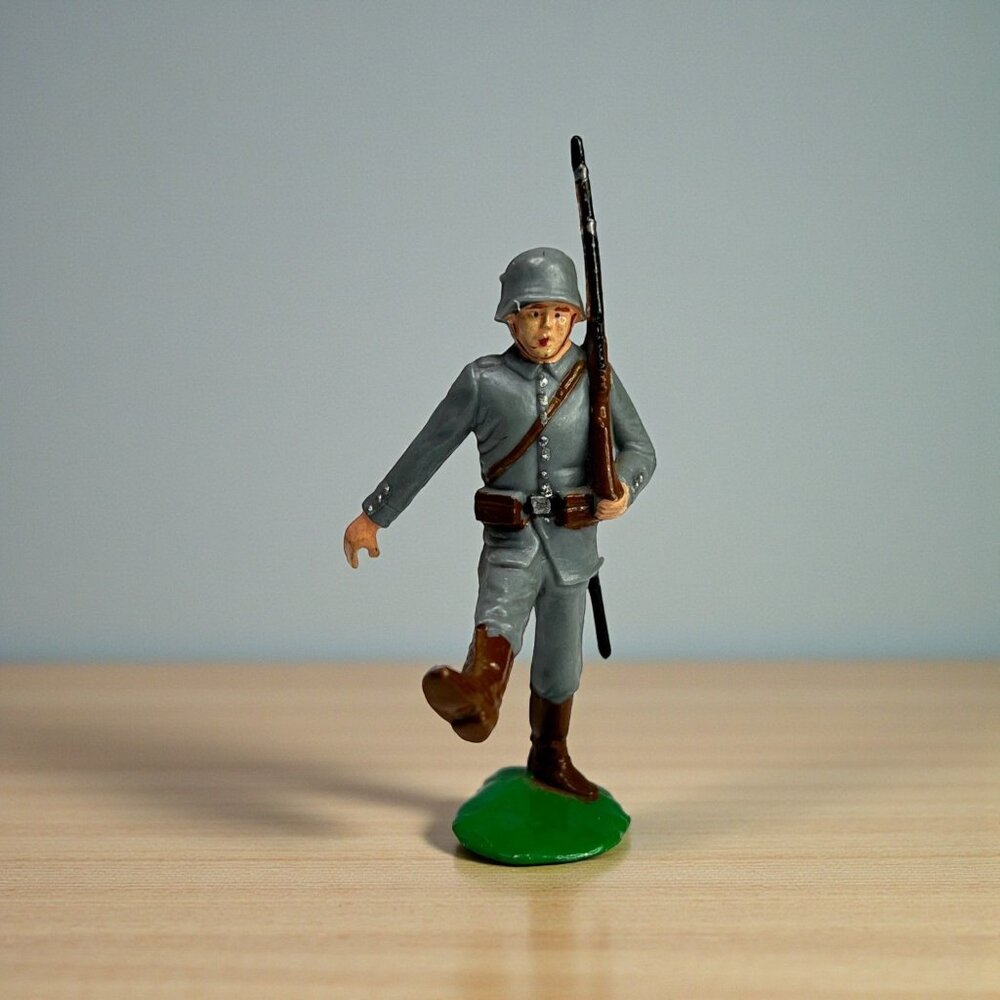 Marx Toys Friedrich Baden Warriors Of The World WWII German Soldier 1960s